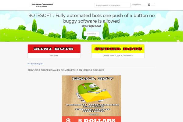 Pricerrtheme theme site design template sample