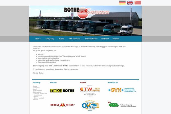bothe-clubreisen.de site used Bothe