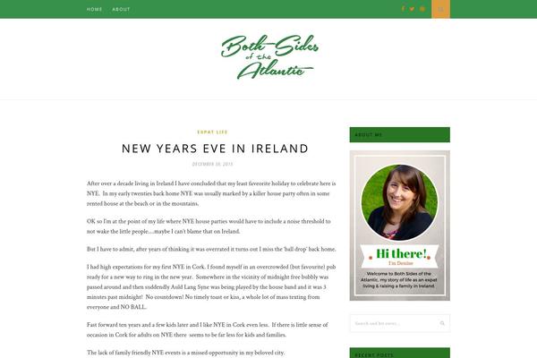 Hemlock theme site design template sample