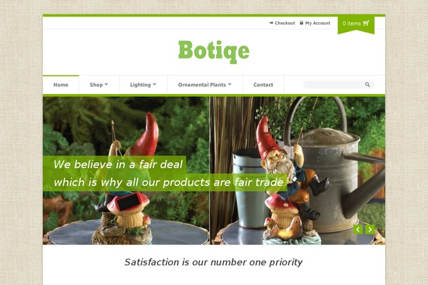 Organic Shop theme site design template sample
