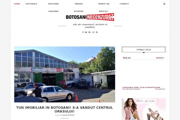 Site using Awesome Weather Widget plugin