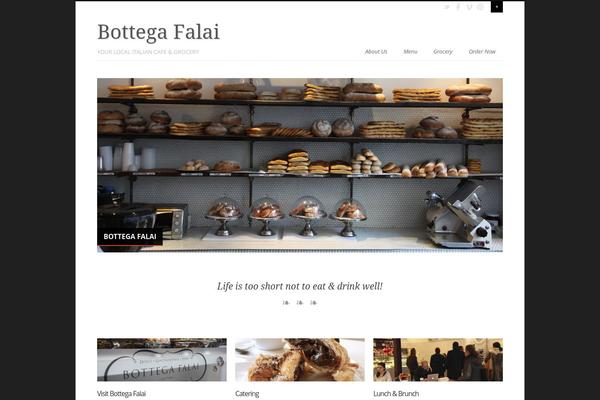 Agility theme site design template sample