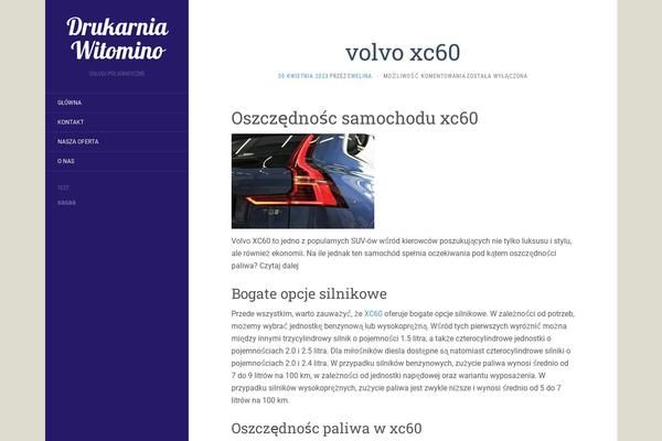 Flat theme site design template sample