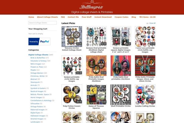 bottlecap4u.com site used Digital-store