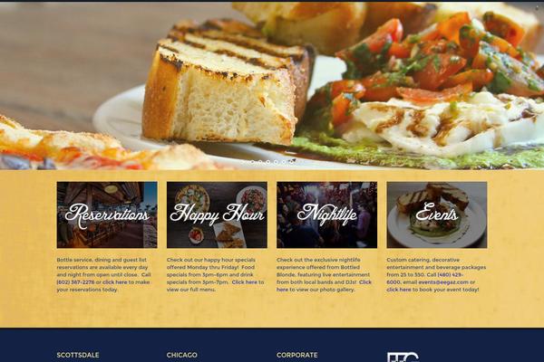 Simplicity theme site design template sample