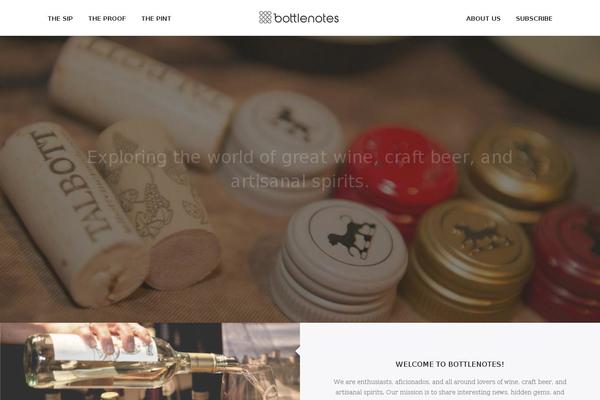 bottlenotes.com site used Theme53445
