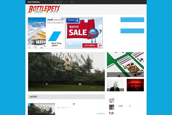 Site using Super RSS Reader plugin