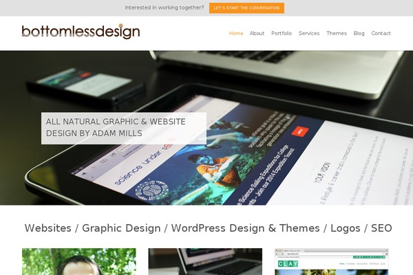bottomlessdesign.com site used Mist-child