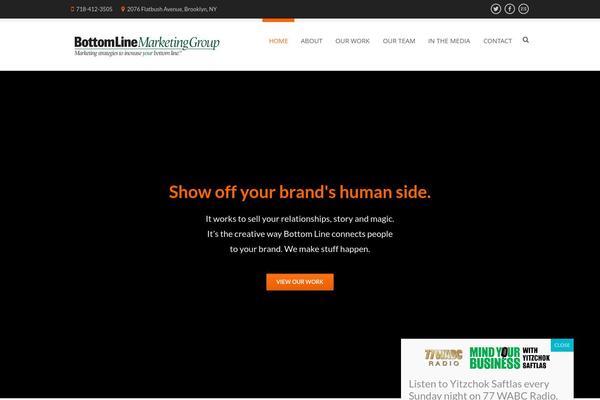 Corporative theme site design template sample