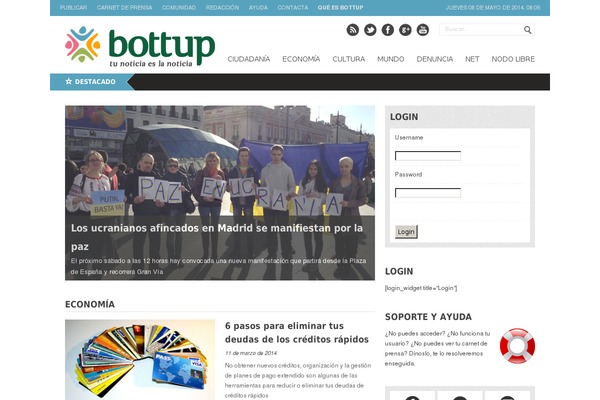 bottup.com site used Backstreet