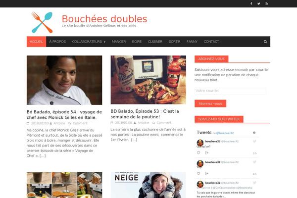 Awaken theme site design template sample