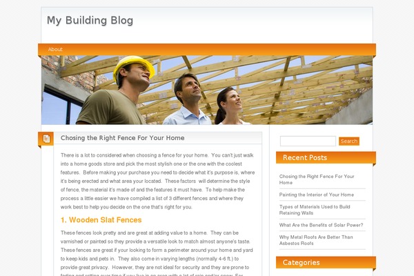 BlogoLife theme site design template sample