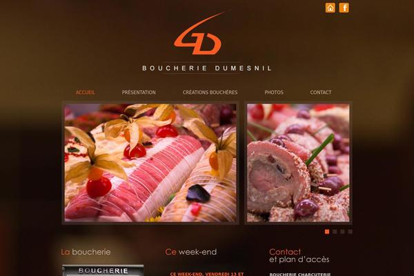 Bizco theme site design template sample