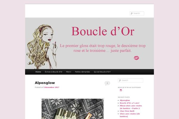 Site using Twenty Eleven Theme Extensions plugin