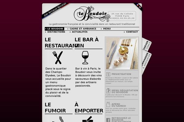 boudoirparis.fr site used Ciz-boudoir