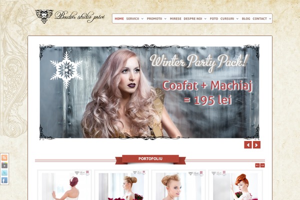 boudoirprive.ro site used FolioPress