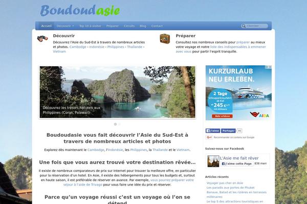 PageLines theme site design template sample