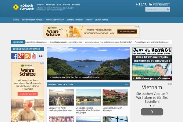 NewsMag theme site design template sample