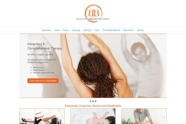 Divi Child theme site design template sample