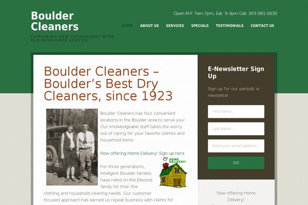 Going Green Pro theme site design template sample
