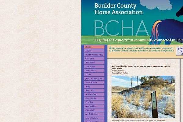 Boulder theme site design template sample