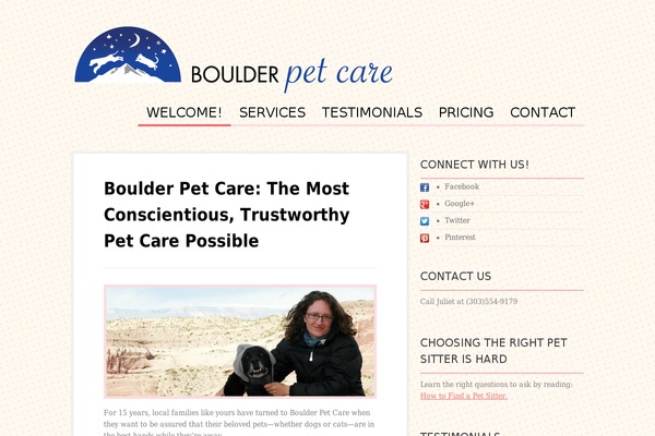 boulderpetcare.com site used Bueno