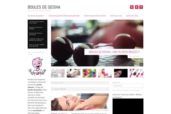 Oxygen theme site design template sample