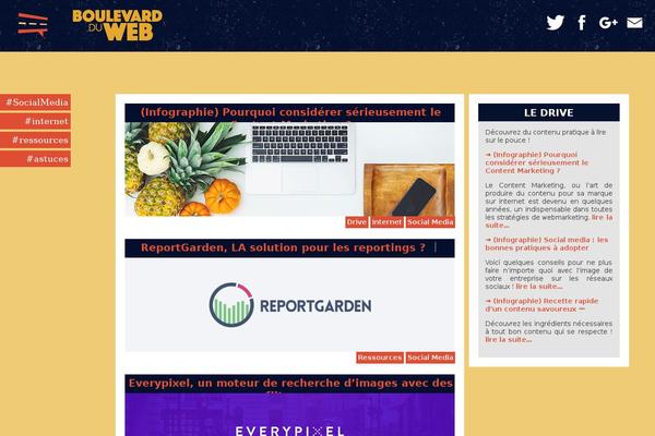 Saxon theme site design template sample