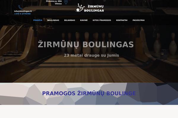 Barrel theme site design template sample