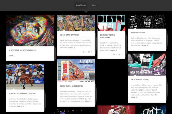 Supergrid theme site design template sample