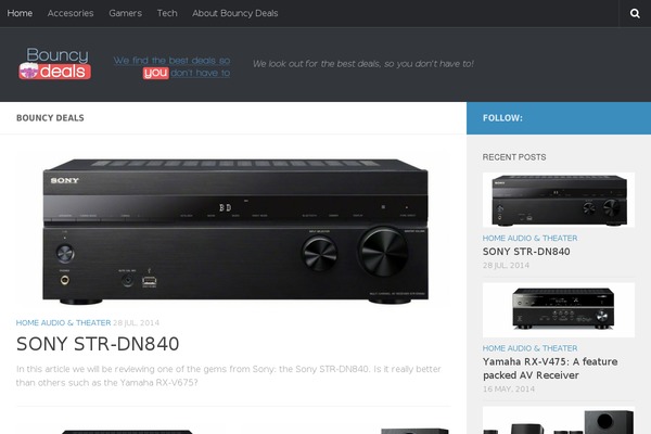 Hueman theme site design template sample