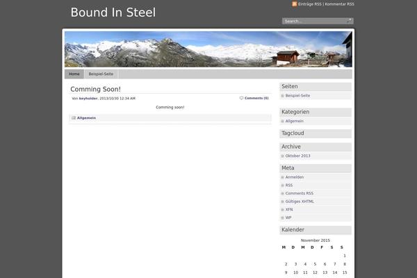 bound-in-steel.com site used Panorama