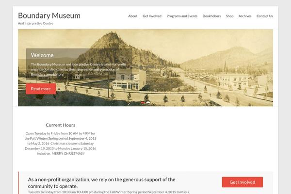 boundarymuseum.com site used Balanced Blog