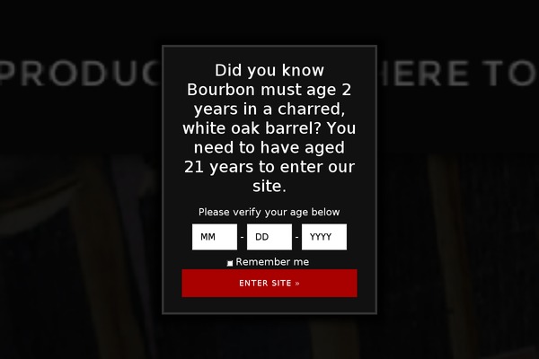 Site using Age Verify plugin