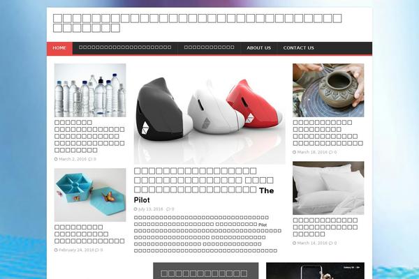 Eureka theme site design template sample