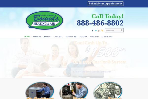 boundshvac.com site used Energizedwp102