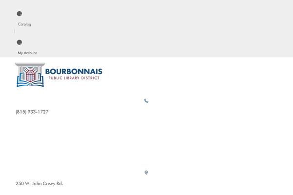 bourbonnaislibrary.org site used Pro-child