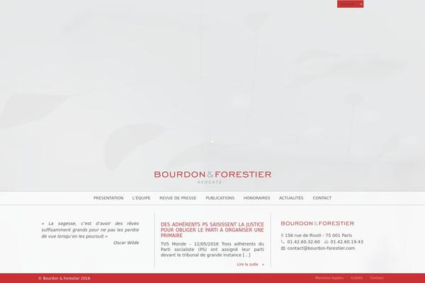 Trinity theme site design template sample