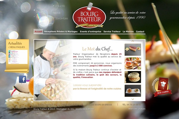 bourg-traiteur.com site used Bourgtraiteur