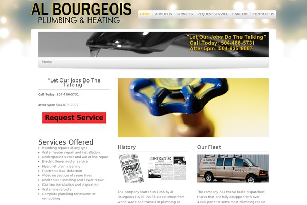 Breeze theme site design template sample