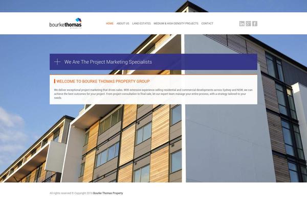 Modernist theme site design template sample