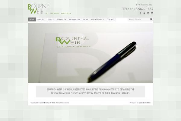 Gravity theme site design template sample
