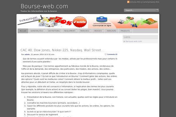 Panorama theme site design template sample