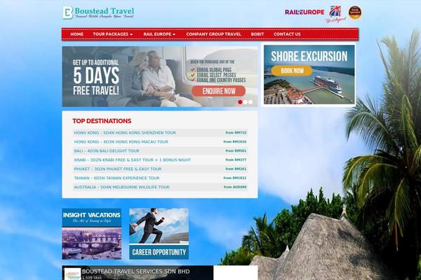 bousteadtravel.com site used Boustead