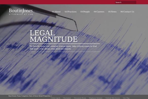 Bj theme site design template sample