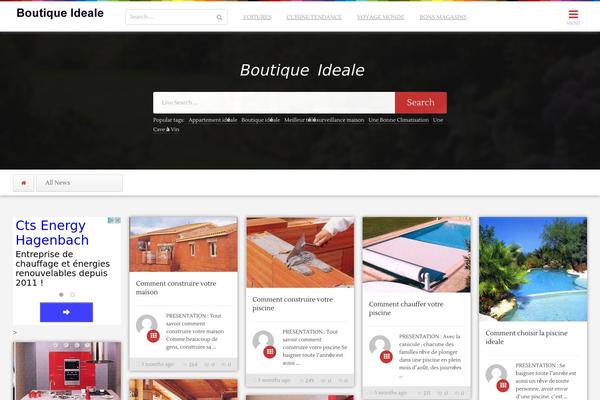 1page-wp theme site design template sample
