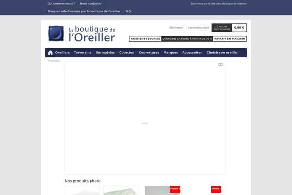boutique-oreiller.com site used Xing