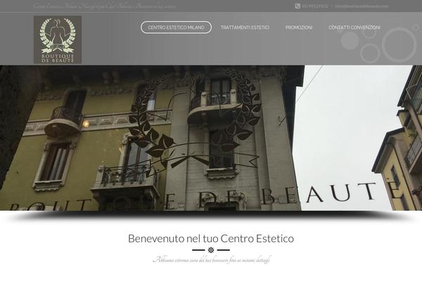 Spa Lab theme site design template sample