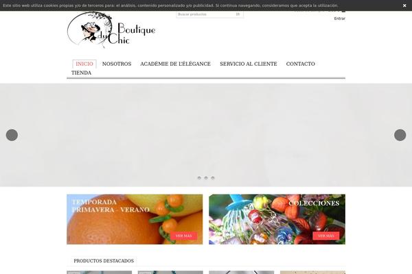 Blanco theme site design template sample
