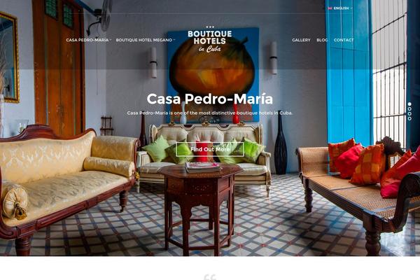 Havana theme site design template sample